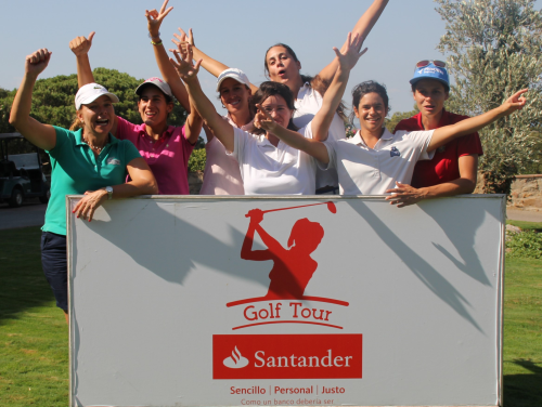 Jugadoras bajo par Santander Tour Vallromanes.png